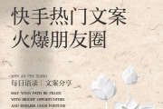 快手点赞关注文案（快手点赞关注文案简短）